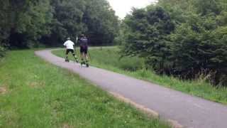 FLEET skates on Tour for Cross Skating (XSk8)