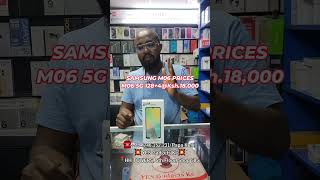 SAMSUNG M06 5G WITH 4GB RAM AND 128GB STORAGE