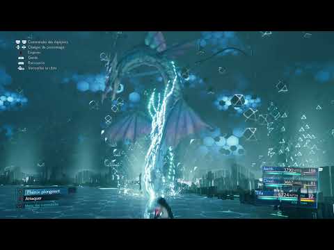 FINAL FANTASY VII REMAKE : TIFA SOLO VS LEVIATHAN : NO DAMAGE