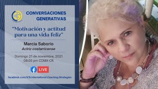 Conversatorio con Marcia Saborío.