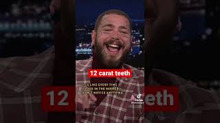 postmalone 12 carat teeth