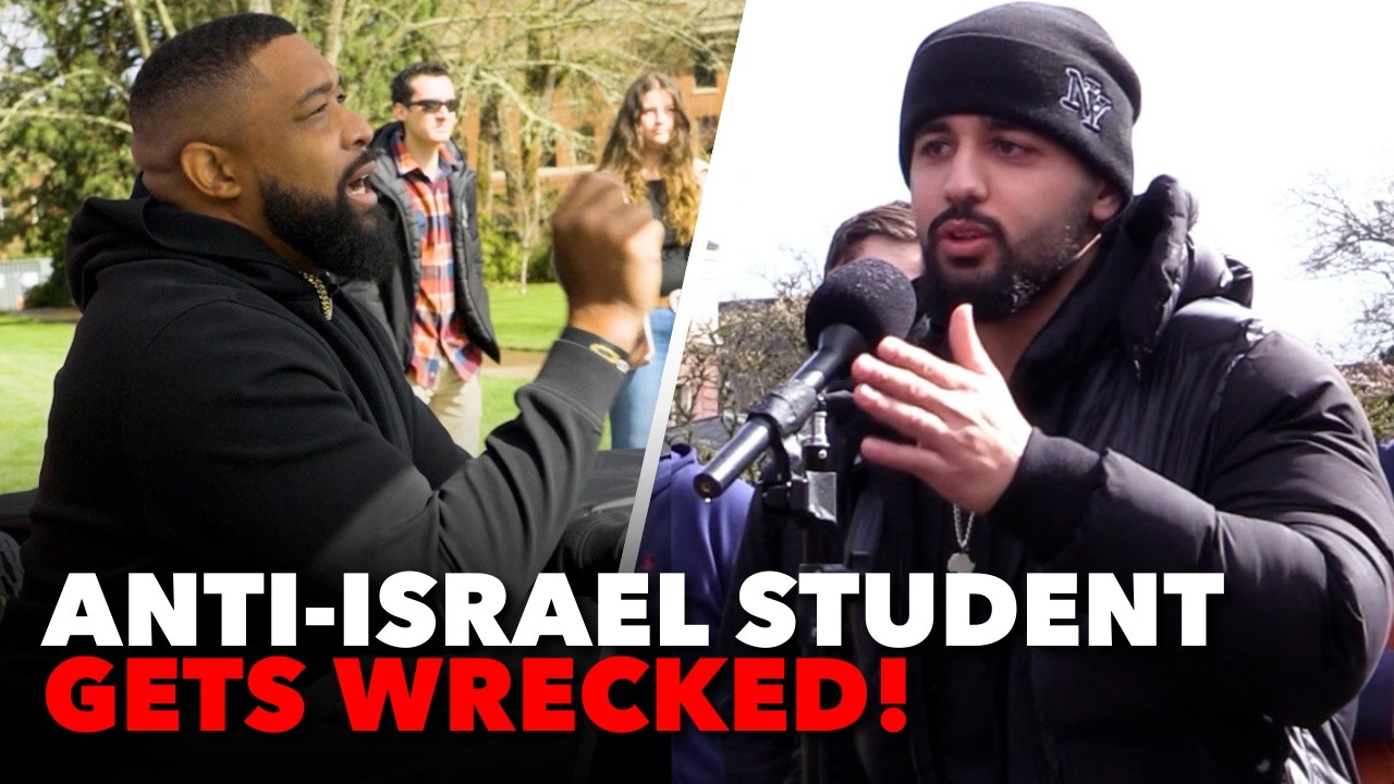 Officer Tatum SCHOOLS Anti-Israel Student WITH FACTS About Hamas