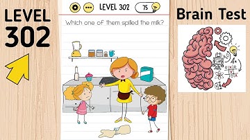 Brain Test Level 302 Which One Of Them Spilled The Milk?