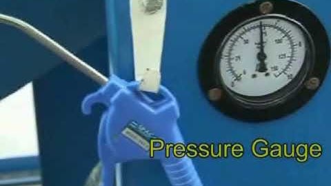 Air operated shot blasting Machine, Cabinet type Model SSB - 12090