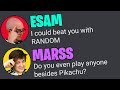 Marss &amp; ESAM Face Off With RANDOM CHARACTERS