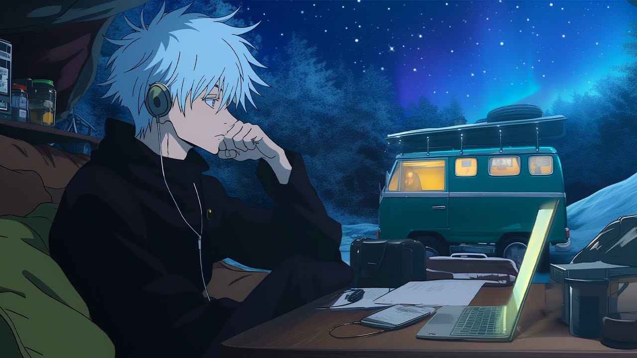 Jujutsu kaisen Winter Lofi Vibes ⛄ Anime Lofi Hip Hop Mix – Chill Music to Help You Relax & Unwind