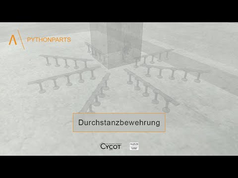 Allplan PythonPart Durchstanzbewehrung