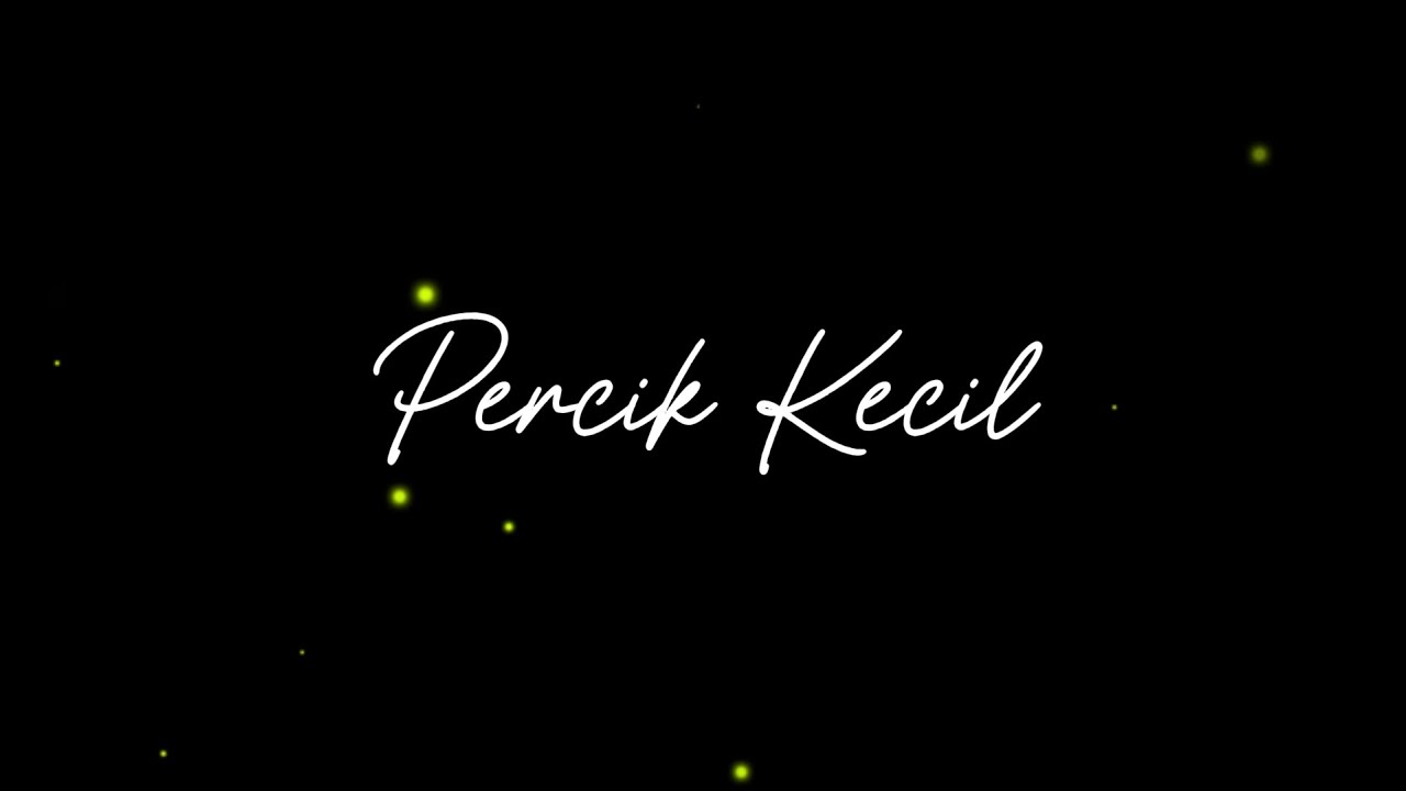 PERCIK KECIL | COVER