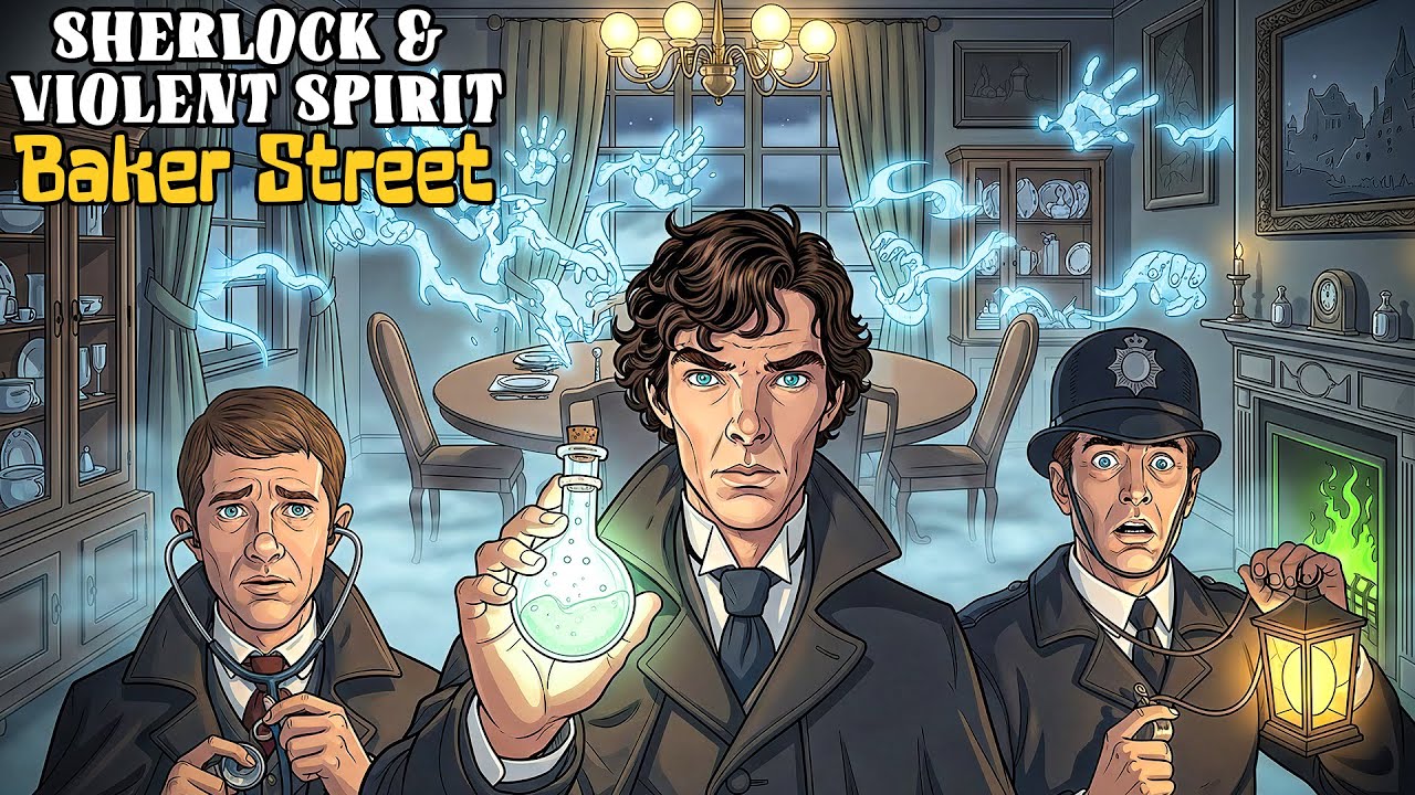 The Case of the Violent Spirit - Sherlock Holmes at Baker Street