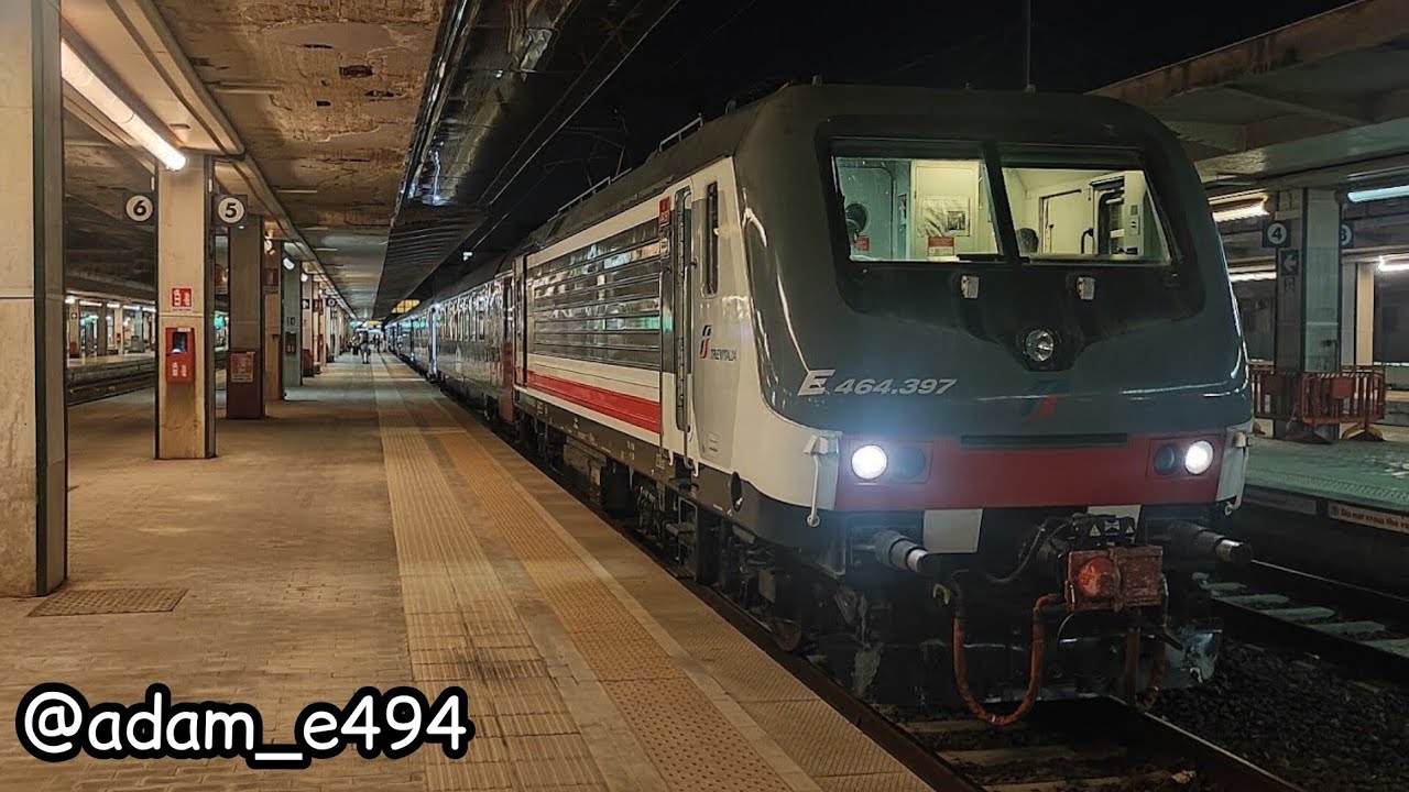 ARRIVI & PARTENZE ALLA STAZIONE DI PALERMO CENTRALE! INTERCITY NOTTE, BLUES & NON SOLO!