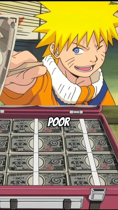 Richest anime character 🤯 #naruto #anime #gojo