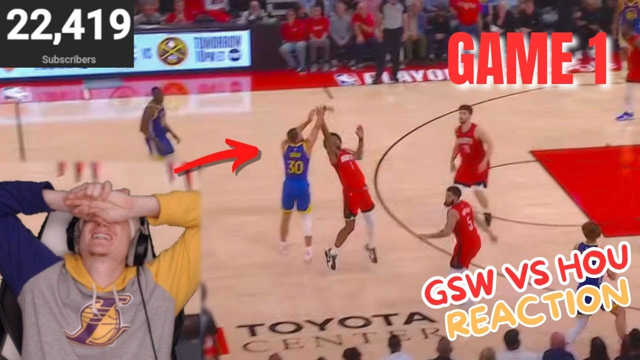 Реакция на первую игру «Уорриорз» против «Рокетс»!