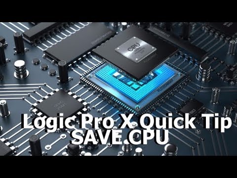 Logic Pro X Quick Tip - Grouping Plugins to Save CPU