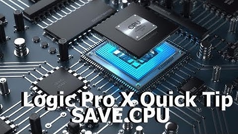 Logic Pro X Quick Tip - Grouping Plugins to Save CPU