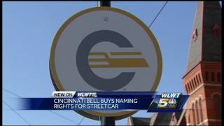 Cincinnati Bell gets streetcar naming rights for $340k per year