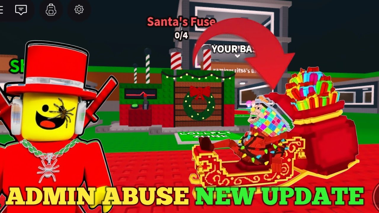 I Stole Every Christmas Santa's Fuse New Update+Admin Abuse In Steal a ...