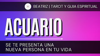 ACUARIO HOY ♒ | SE TE PRESENTA UNA NUEVA PERSONA EN TU VIDA | HOROSCOPO ACUARIO FEBRERO 2024