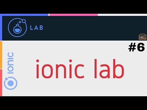 ionic lab