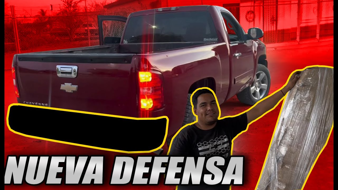 Instalando DEFENSA MODERNA a CHEYENNE O SILVERADO