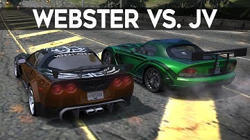 NFS Most Wanted - Chevrolet Corvette C6 (Webster) vs. Dodge Viper SRT-10 (JV)