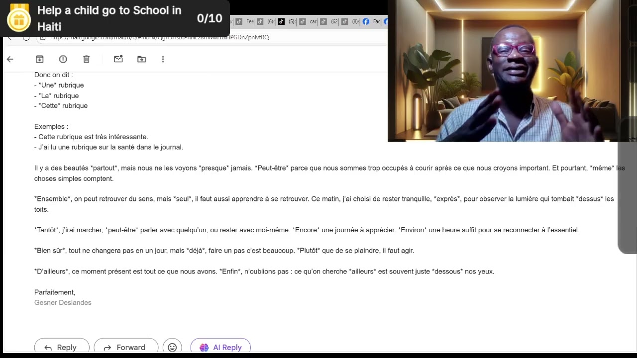 Rubrique  2 Avec Le Frof  Gesner