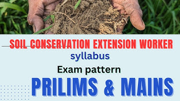 Soil conservation extension worker syllabus 2024