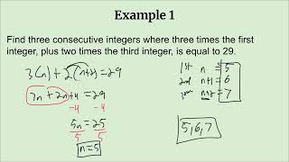 Lesson 17 Consecutive Numbers