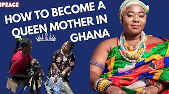 How she mysteriously became a Queen Mother in Ghana at a young age #ipeace #ghana