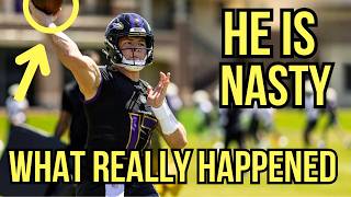 Deigo Pavia TOSS'N ROCKETS At Baltimore Ravens Rookie Minicamp