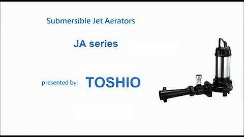 Jet aerator for STP plant