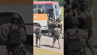 SWAT on BUS assault 