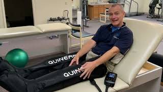 Leg Compression to Reduce Knee Swelling & Pain After Knee Surgery | #Quinear