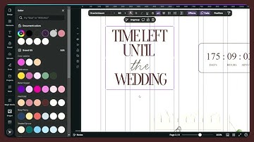 How to Add a Countdown Timer to Your Canva Design | Step-by-Step Tutorial