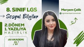 8.Sınıf 2.Dönem 1.Yazılıya Hazırlık 2025-2026
