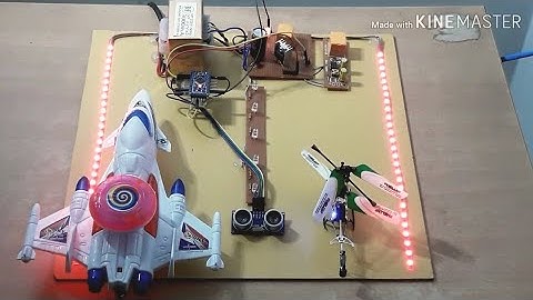 Arduino Airplane, aircraft,drone, quadecopter landing lights airport