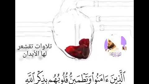 "أَلَا بِذِكْرِ اللَّه تَطْمَئِنُ الْقُلُوبُ" تلاوة خاشعة ومميزة من سورة الرعد - الشيخ رعد الكردي
