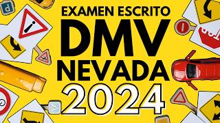 Examen Teórico de Conducir 2024 Nevada  ✅ Preguntas DMV