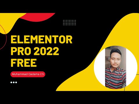 WordPress Elementor Pro 2022 Free |  Elementor Pro Download Link in Description | Free