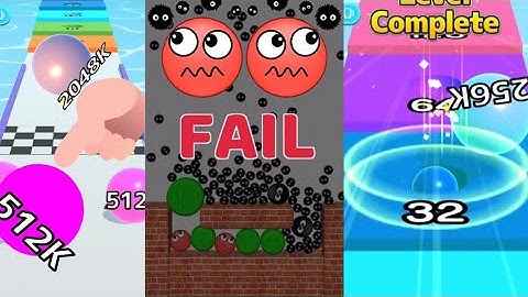 Hide ball (draw to smash, save the doge) brain teaser games level 92 vs Ball Run Infinity vs REVERSE