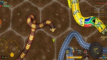 Rắn săn mồi 2021- Game con giun đất chuyên đi săn ăn-Little Big Snake.io #30