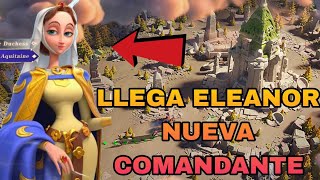 OFICIAL ELEANOR NUEVO COMANDANTE | RISE OF KINGDOMS ESPAÑOL