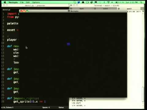 PyNES: Python programming for Nintendo 8 bits. - YouTube