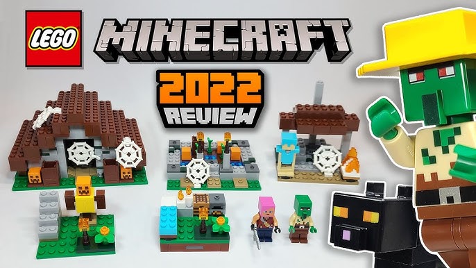 Próximas atualizações do jogo sugerem possíveis conjuntos LEGO Minecraft