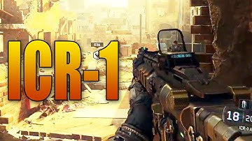 Black Ops 3 - NEW GUN GAMEPLAY! ICR-1 Assault Rifle or SMG! (Never Before Seen)