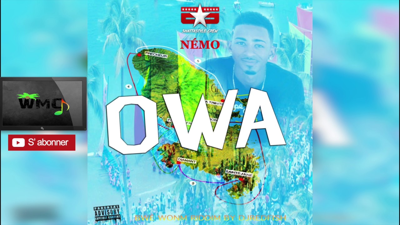Смотреть «OWA (SPÉPCIAL TOUR DE LA MARTINIQUE DES YOLES ) NÉMO x SHATTASTYLE (BWÈ WONM RIDDIM BY DJ REDFISH)» на YouTube Смотреть «OWA (SPÉPCIAL TOUR DE LA MARTINIQUE DES YOLES ) NÉMO x SHATTASTYLE (BWÈ WONM RIDDIM BY DJ REDFISH)» на YouTube