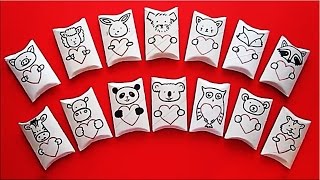 DIY Valentine's Day Pillow Gift Box | Recycled Crafts For Kids | Recycle Toilet Paper Roll Crafts