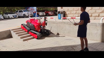 4WD Explosion-proof reconnaisssion firefighting robot RXR-MC100BGD