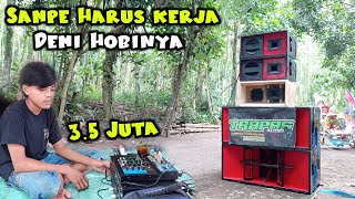 Download Lagu 3 Jutaan !! Anak SMP Rela Kerja Sampingan buat modal sound miniatur MP3
