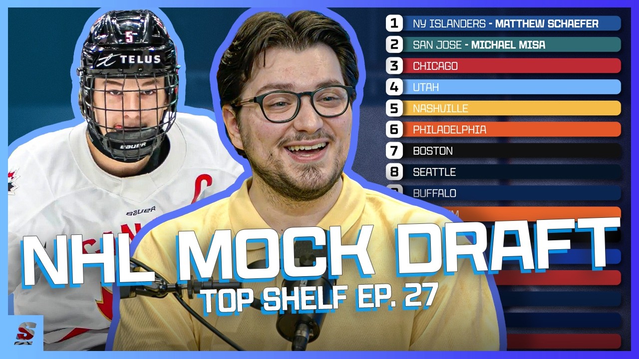 Post-Lottery NHL Mock Draft!