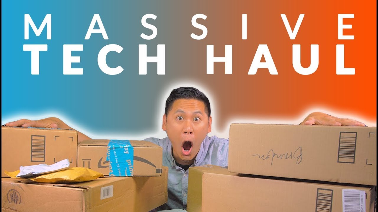 MASSIVE TECH HAUL UNBOXING! Amazon Prime Day Edition! - YouTube